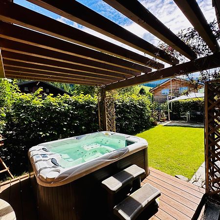The Swiss Paradise 2 Apartment With Garden, Whirlpool, And Mountain Panorama Wirzweli المظهر الخارجي الصورة