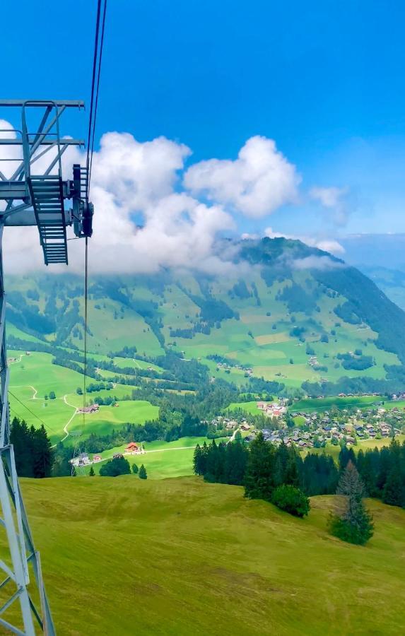 The Swiss Paradise 2 Apartment With Garden, Whirlpool, And Mountain Panorama Wirzweli المظهر الخارجي الصورة