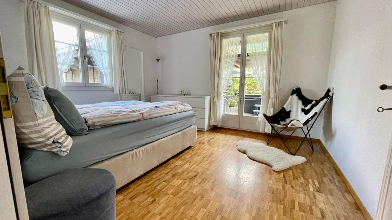 The Swiss Paradise 2 Apartment With Garden, Whirlpool, And Mountain Panorama Wirzweli المظهر الخارجي الصورة
