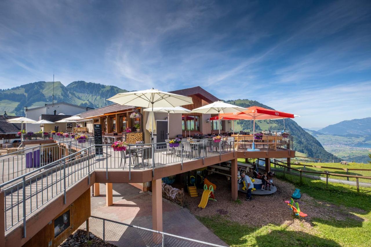The Swiss Paradise 2 Apartment With Garden, Whirlpool, And Mountain Panorama Wirzweli المظهر الخارجي الصورة