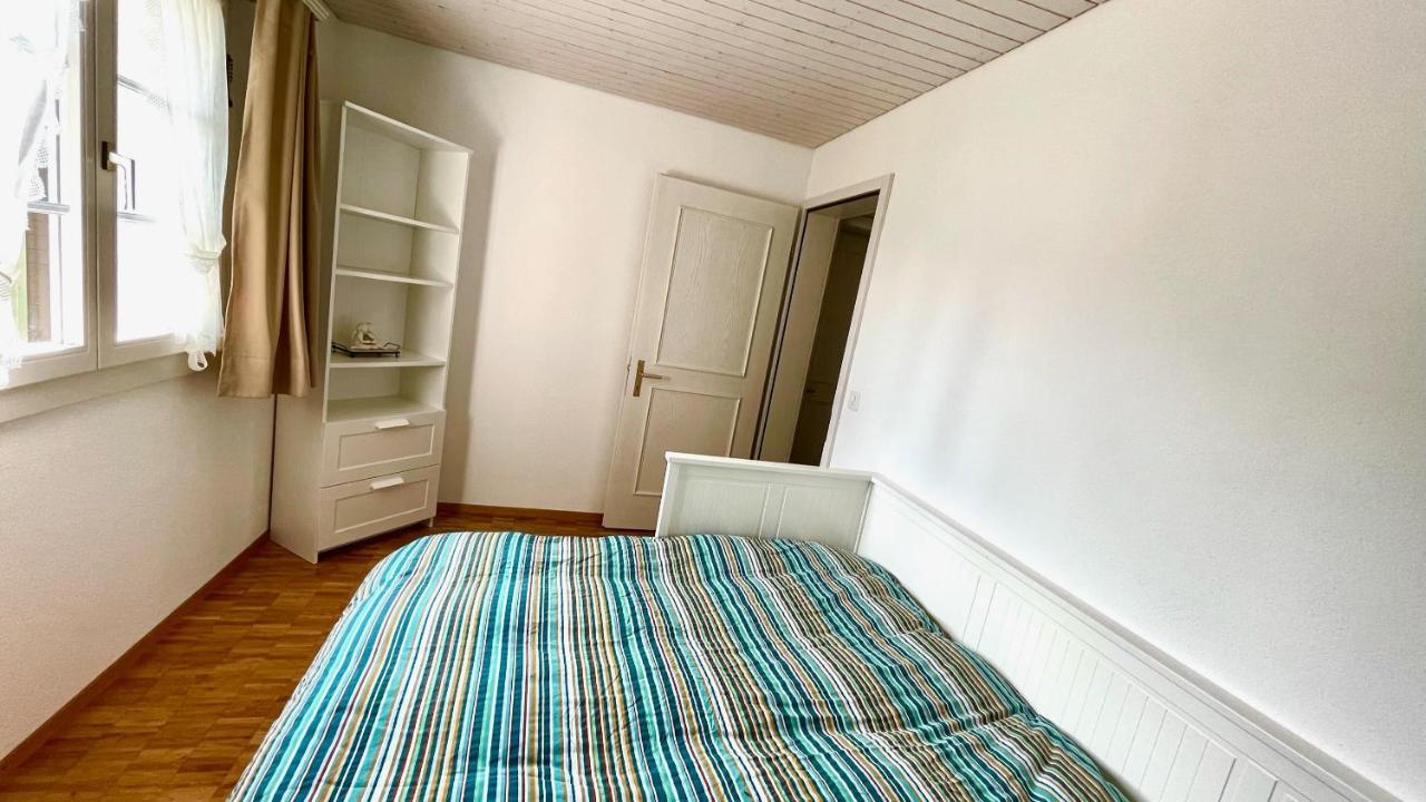 The Swiss Paradise 2 Apartment With Garden, Whirlpool, And Mountain Panorama Wirzweli المظهر الخارجي الصورة