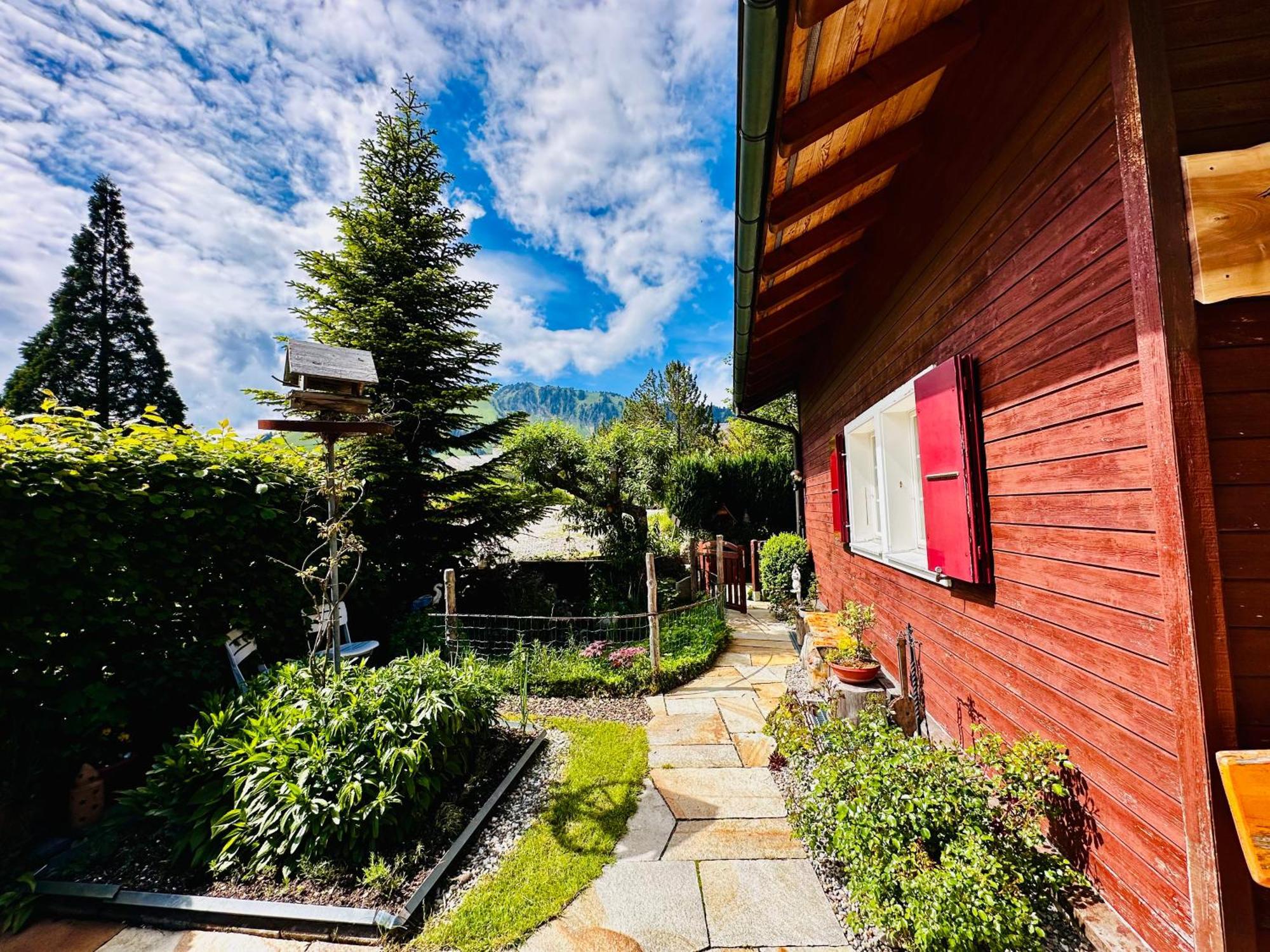 The Swiss Paradise 2 Apartment With Garden, Whirlpool, And Mountain Panorama Wirzweli المظهر الخارجي الصورة